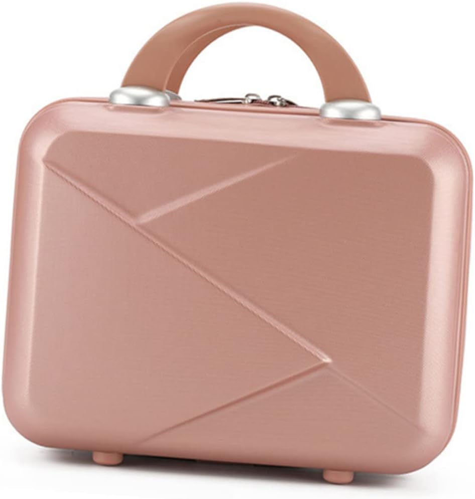 Cosmetic Storage Bag 14-inch Portable Makeup Suitcase for Women Easy to Clean And
